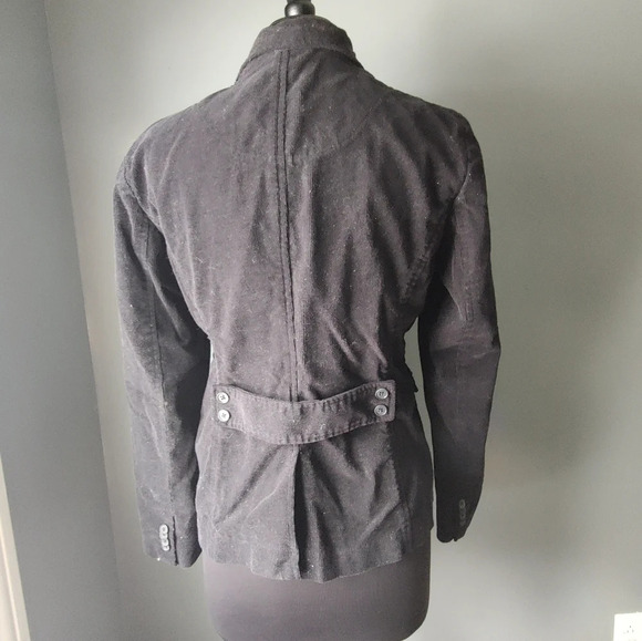 Lands' End Corduroy Black Blazer - Picture 4 of 5